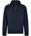 K336 KK336 Kustom Kit 1/4 Zip Hoodie Navy colour image